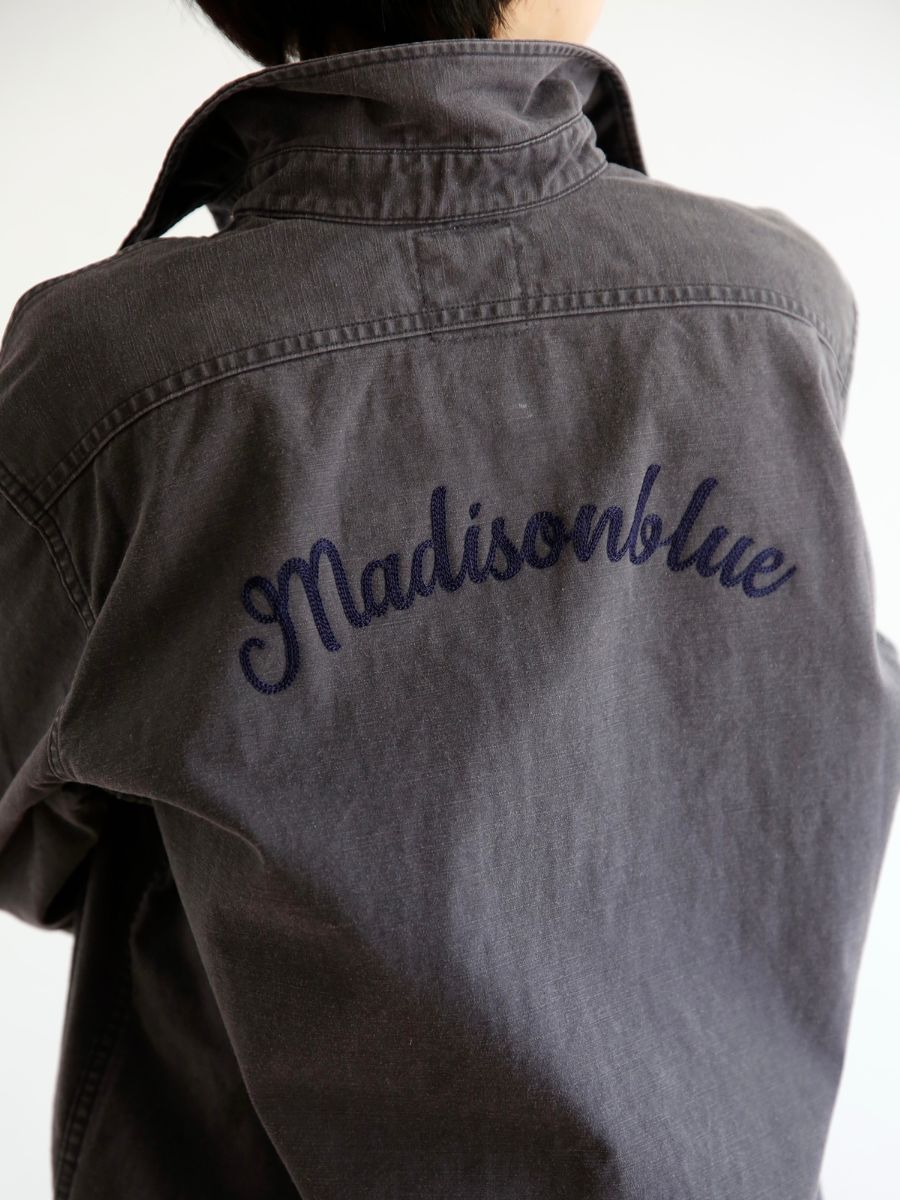 希少✨マディソンブルー ハンプトン カスタム ロゴ bee刺繍 エンブレム 白 MADISONBLUE オンラインストア / マディソンブルー公式通販
